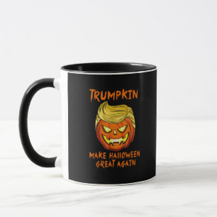 Trumpkin Make Halloween Great Again Jack O Lantern Mug
