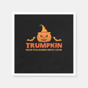 Trumpkin Make Halloween Great Again Napkin