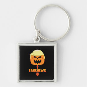 Trumpkin Make Halloween Great Again - News Classic Key Ring