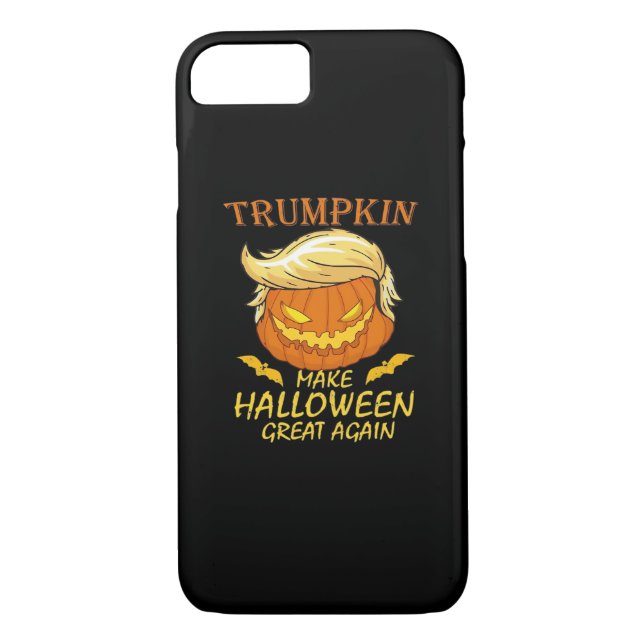 Trumpkin Make Halloween Great Again – Retro Pumpki Case-Mate iPhone Case (Back)