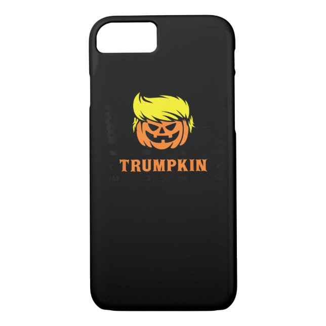 Trumpkin Make Halloween Great Again USA Flag Funny Case-Mate iPhone Case (Back)