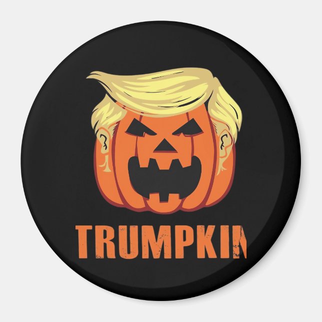 Trumpkin Make Halloween Magnet (Front)