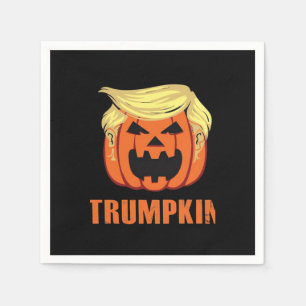 Trumpkin Make Halloween Napkin