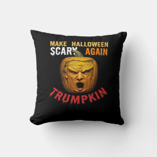 Trumpkin Make Halloween Scary Again – Funny Donald Cushion