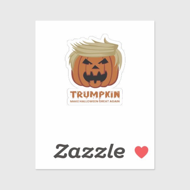 Trumpkin – Make Halloweens Great Again Funny Pumpk (Sheet)