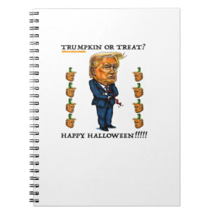 Trumpkin Or Treat Classic Notebook