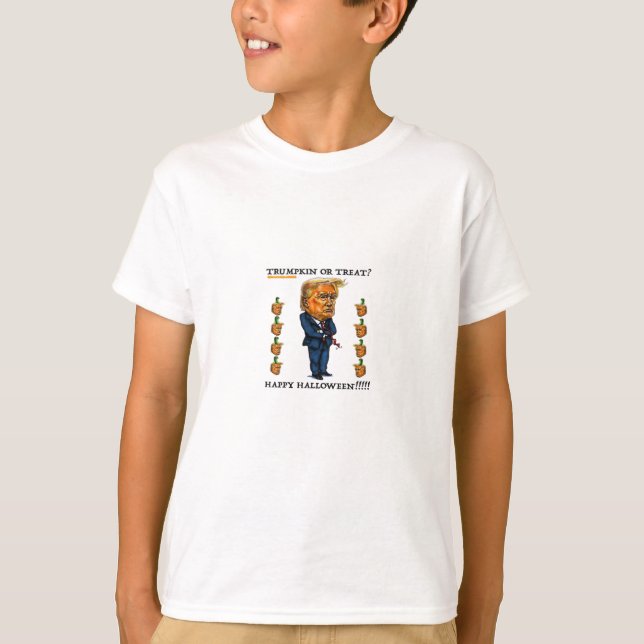 Trumpkin Or Treat Classic T-Shirt (Front)