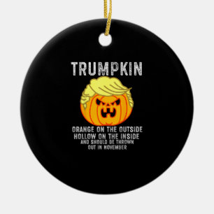 Trumpkin Outside The Inside Ceramic Ornament
