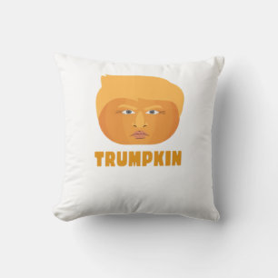 Trumpkin Pumpkin Funny Halloween Design Classic Cushion