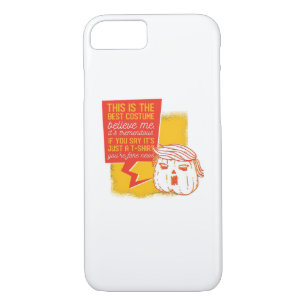 Trumpkin Pumpkin Funny Halloween Quote iPhone 8/7 Case