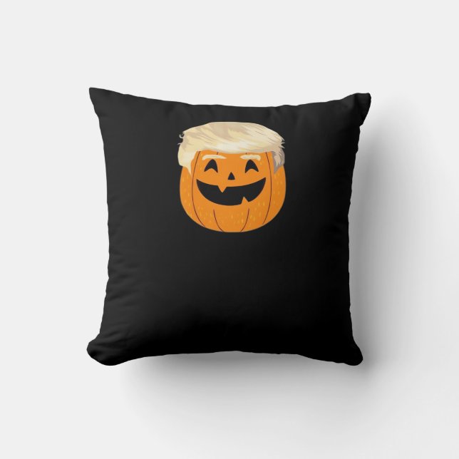 Trumpkin Pumpkin Halloween Classic Cushion (Front)