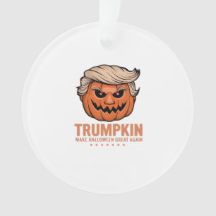 Trumpkin Pumpkin, Halloween Classic Ornament