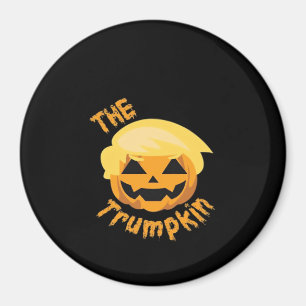 Trumpkin Pumpkin Halloween Design – Sloth Costume  Magnet