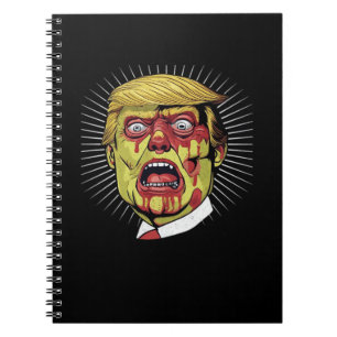 Trumpkin Retro Halloween Notebook