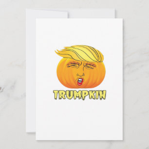 Trumpkin – Scary Good Pumpkin  Holiday Card