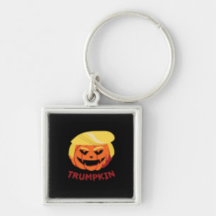 Trumpkin Scary Halloween Gift Classic Key Ring