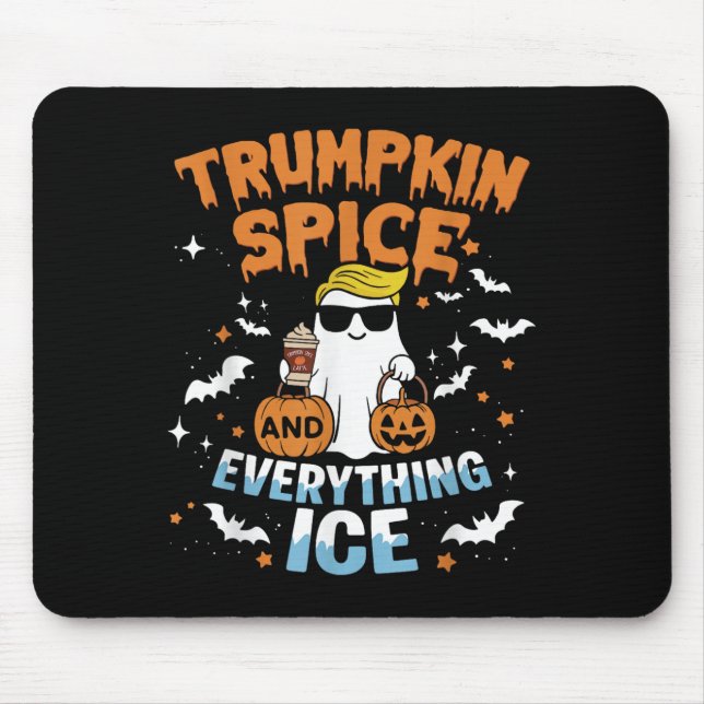 Trumpkin Sce And Everything Ice Fall Autumn Hallow Mouse Pad (Front)