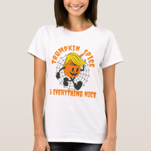 Trumpkin Spice And Everything Nice, Halloween Trum T-Shirt