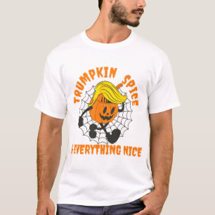Trumpkin Spice And Everything Nice, Halloween Trum T-Shirt