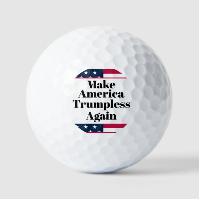 Trumpless Golf Balls (Front)