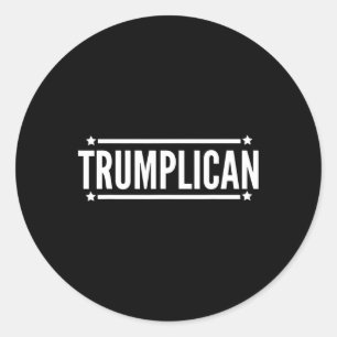 Trumplican Trump Republican 2020 Election Classic Round Sticker