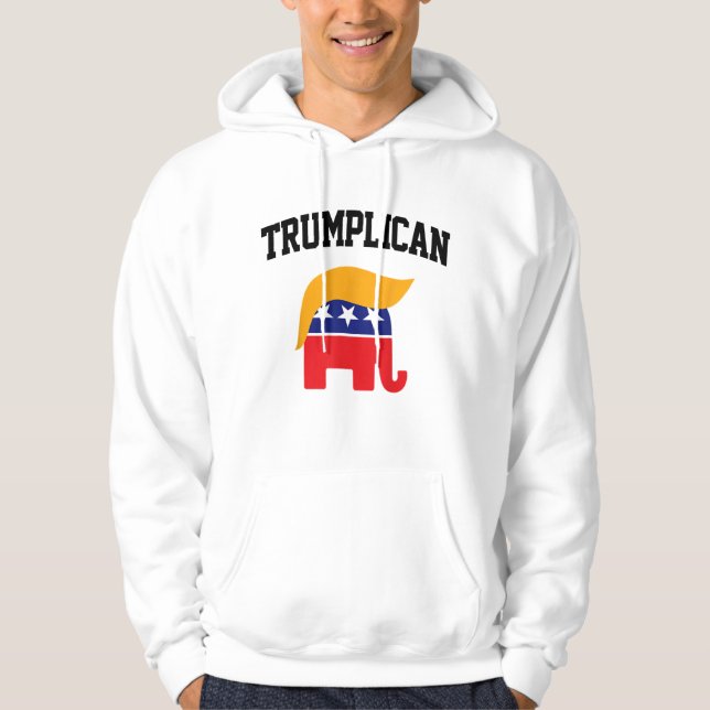 Trumplican Trump Supporters Hoodie (Front)
