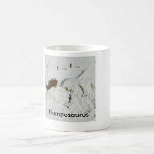 Trumposaurus Donald Trump coffee mug
