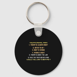 Trump's Animal Farm Key Ring