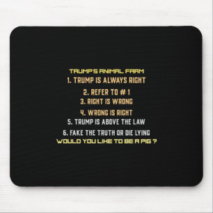 Trump's Animal Farm Mouse Pad