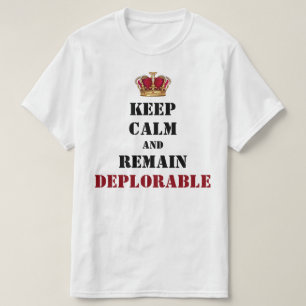 Trump's Crowned Deplorable T-Shirt