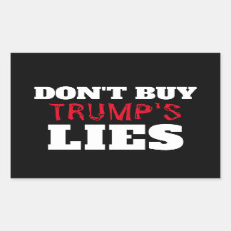 Trump's Lies Sticker
