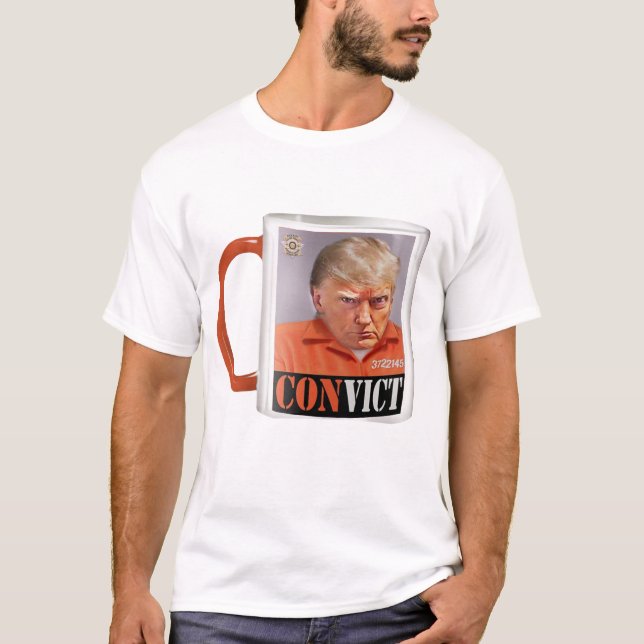 Trump's MUG-Shot— T-Shirt (Front)