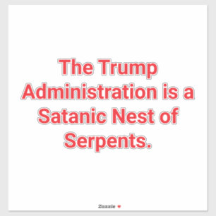 TRUMP'S SATANIC SERPENTS NEST Hankamer Artjunkhaus