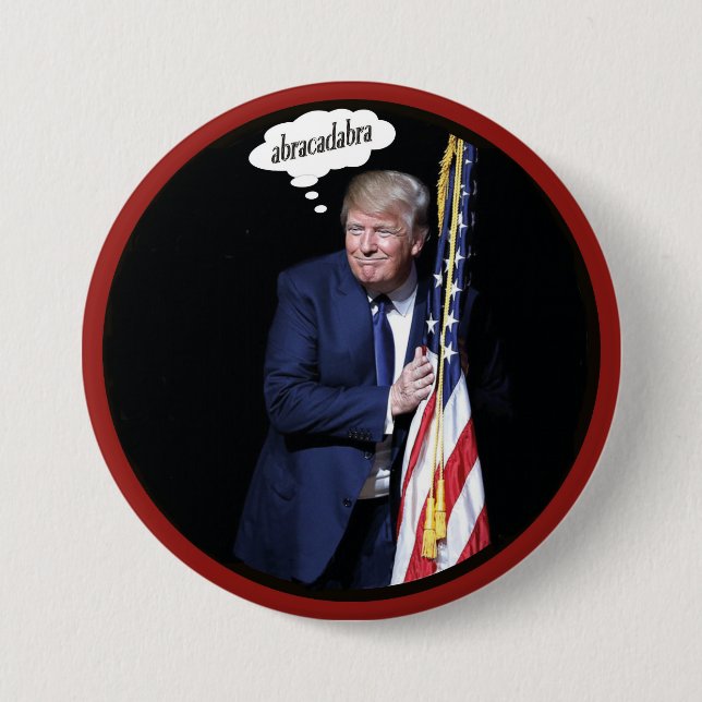 Trump's Secret Plan to Make America Great Again 7.5 Cm Round Badge (Front)