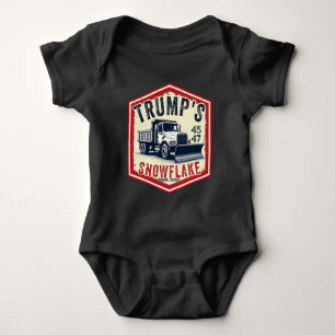 Trump's Snowflake Removal Service Funny Christmas Baby Bodysuit
