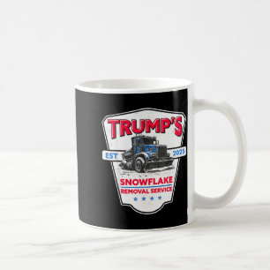 Trump's Snowflake Removal Service Funny Trump 2025 Coffee Mug