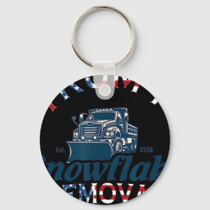 Trump's Snowflake Removal Service Funny Trump Vint Key Ring