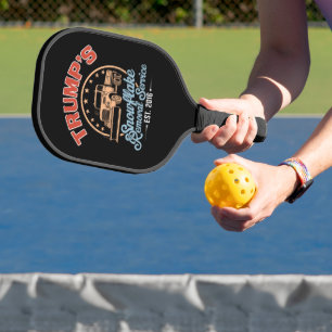 Trump's Snowflake Removal Service Trump 2024 Pickleball Paddle