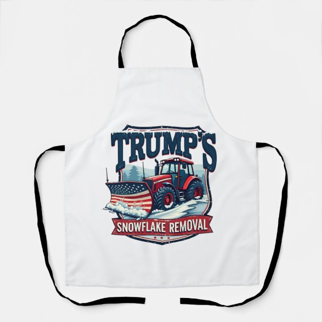 Trump's Snowflake Rmoval Service Inauguration Day  Apron (Front)