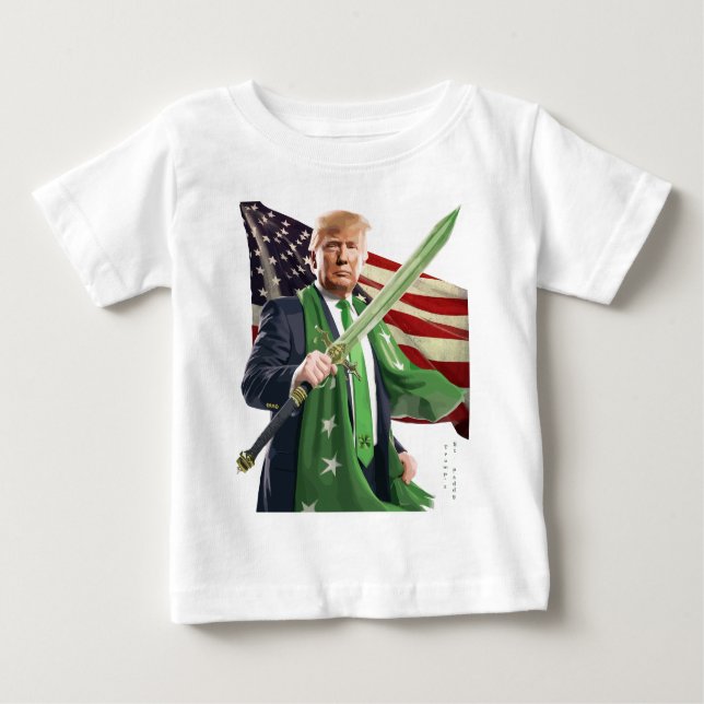 Trump's St. Paddy Baby T-Shirt (Front)