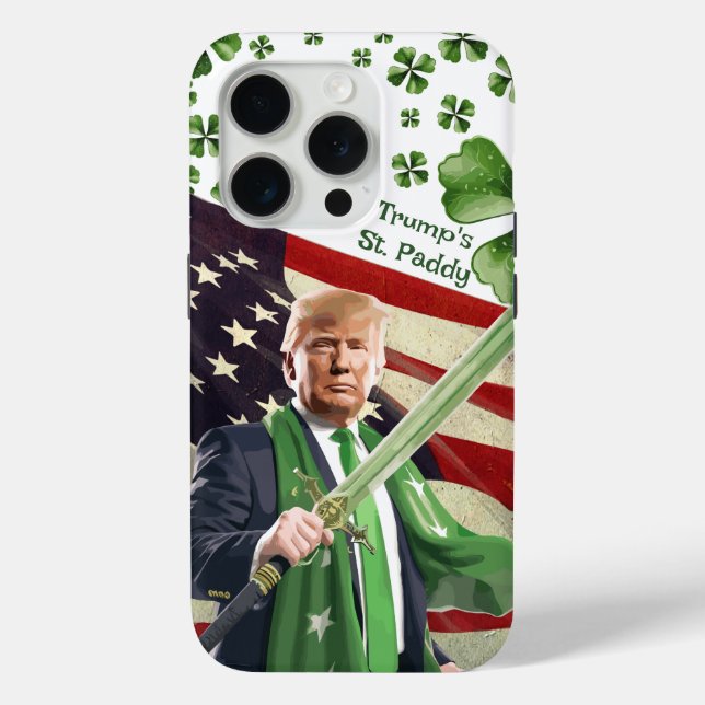 Trump's St. Paddy Case-Mate iPhone Case (Back)