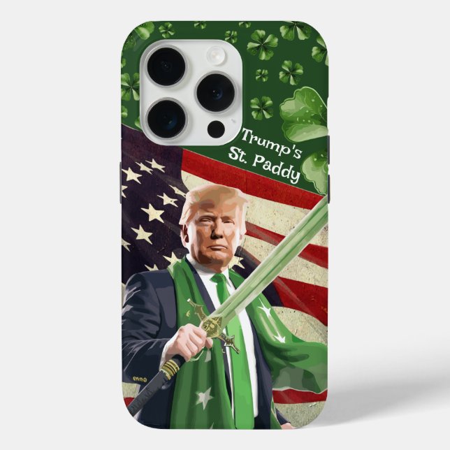 Trump's St. Paddy Case-Mate iPhone Case (Back)