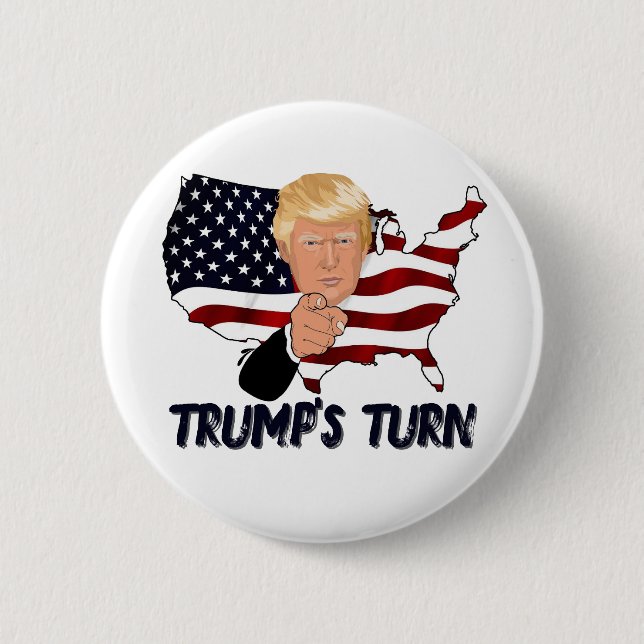 Trump's turn badge (Front)