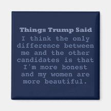 Trump's Women - 2" Square Magnet