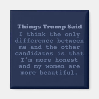 Trump's Women - 2" Square Magnet