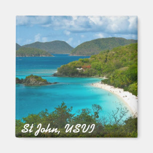 Trunk Bay, St John USVI Magnet