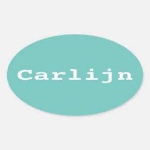 Trunk devises sticker with name