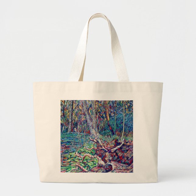 Trunk Large Tote Bag (Front)