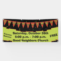 Trunk Or Treat Bunting Banner