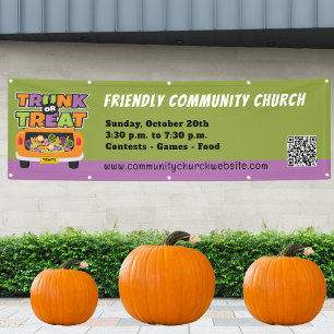 Trunk or Treat Halloween Banner